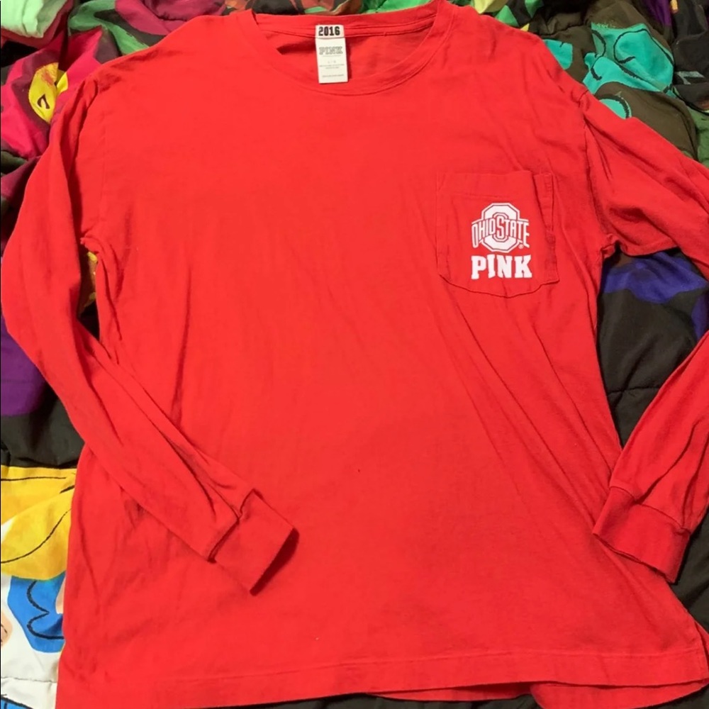 PINK OSU Long Sleeve